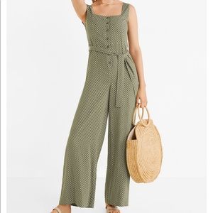 NWT Mango Printed Jumpsuit